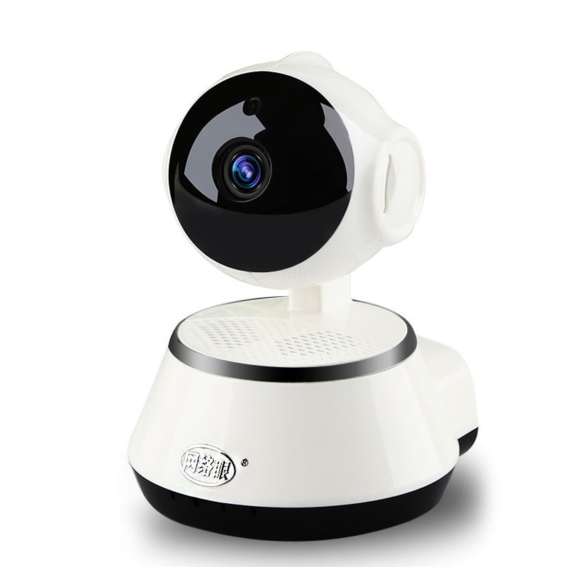 網絡眼Q6 2.0MP無線攝像頭WiFi手機遠程控制 355°旋轉 家用室內1080P高清夜視語音對講智能網絡監控器